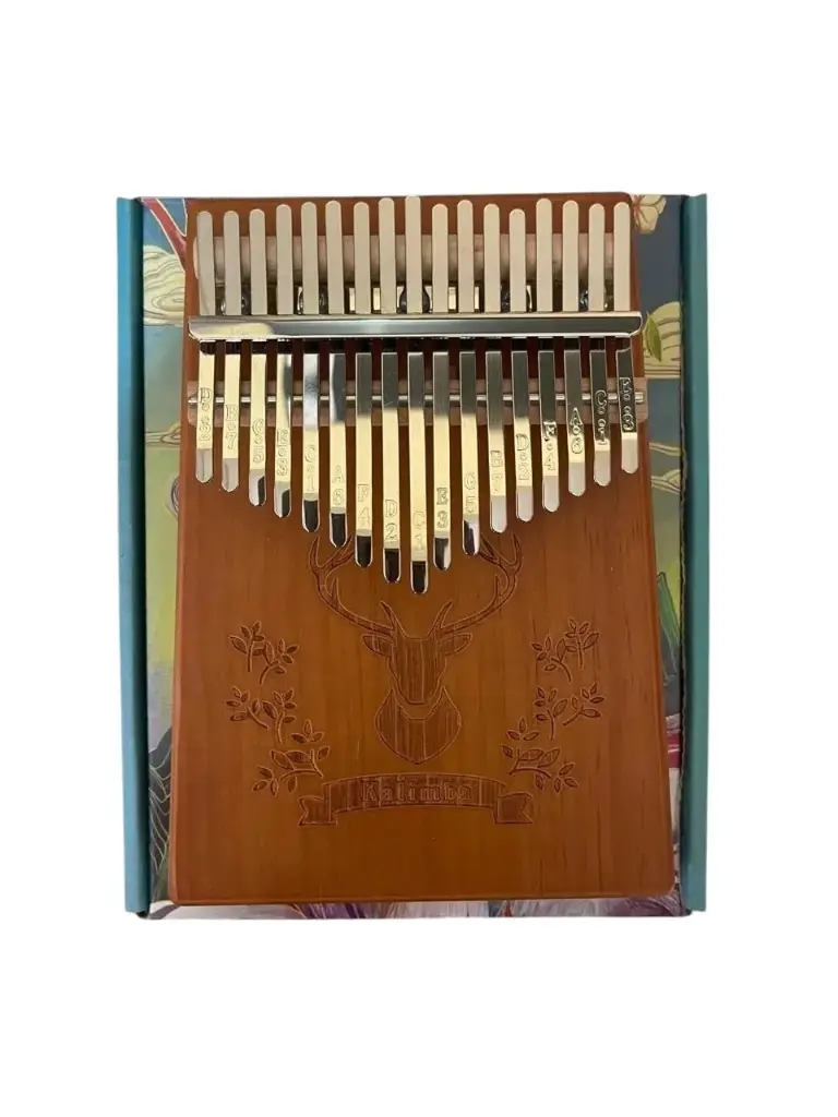 Piano de pulgares de 17 teclas Kalimba