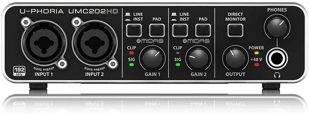 AMPLIFICADOR DOS CANALES                                          (U-PHORIA)  UMC202HD