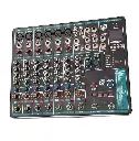 Controlador 6 canales USB MP3 IN