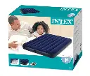 Colchón inflable de tamaño completo Intex (ZX-68758, 137 x 191 x 22 cm, )clásico, azul