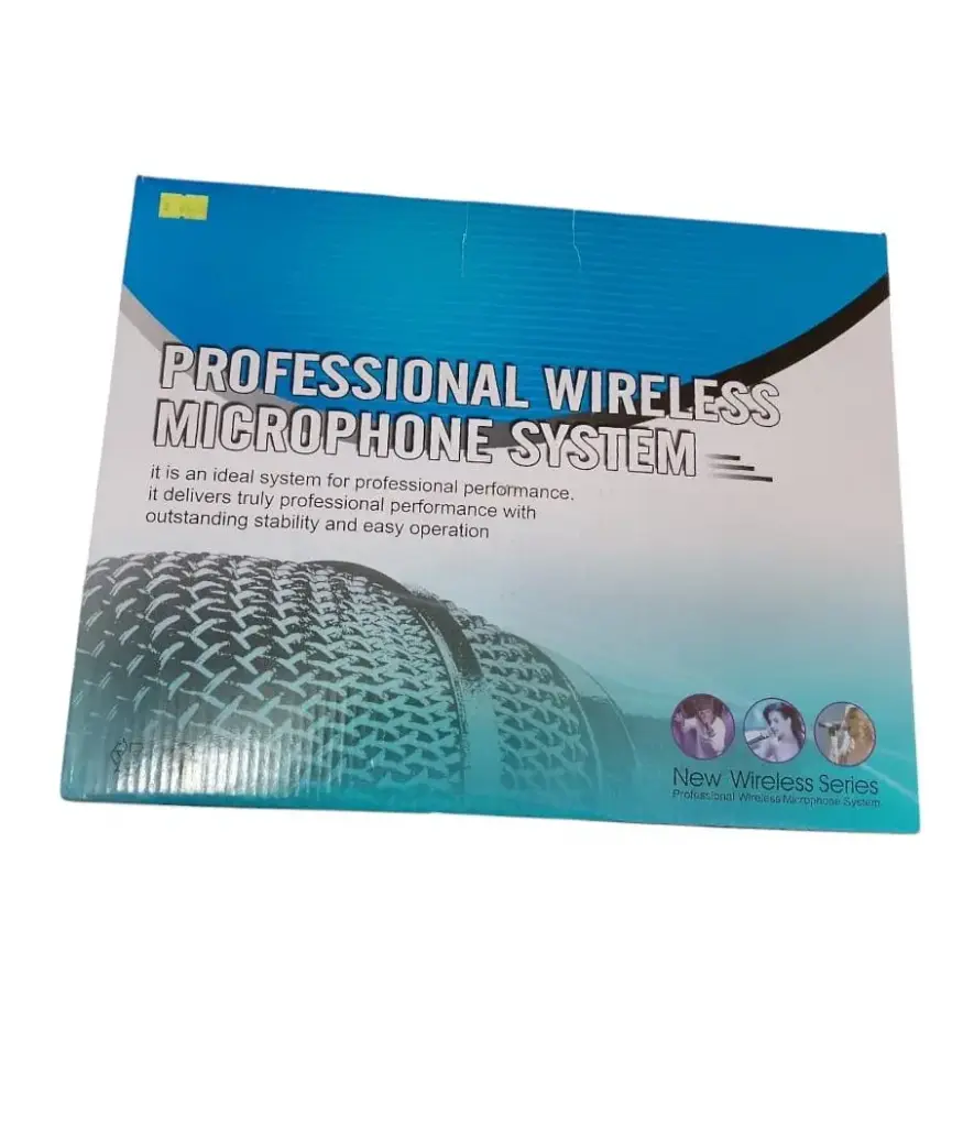 Micrófono profesional completo con conexión wireless 