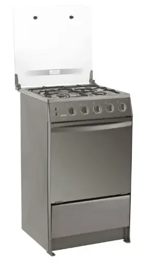 Cocina con horno de 4 quemadores ECOLINE Talia