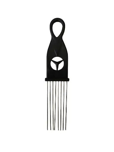Guiro raspador de metal o peineta