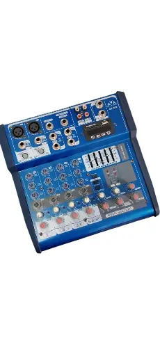 Mezcladora ATS MF-602 Romms 6 canales USB