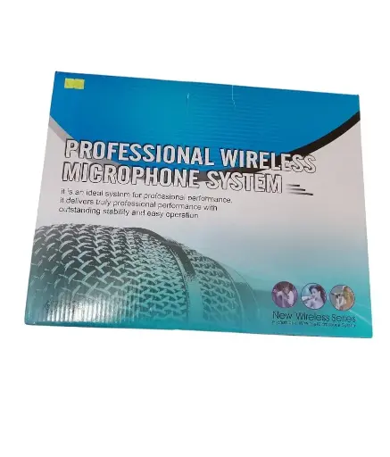 Micrófono profesional completo con conexión wireless 
