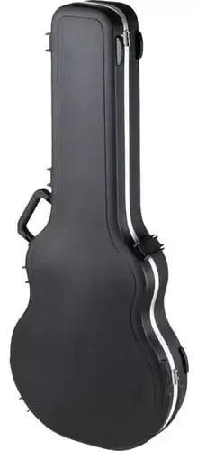 Estuche de guitarra compacto, ergonómico y anticaídas