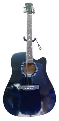 Guitarra electroacústica GENERALTECH con afinador, ecualizador y cuerdas de metal
